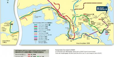 Unibertsitatea, Hong Kong-en mapa