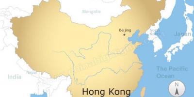 Mapa Txina eta Hong Kong